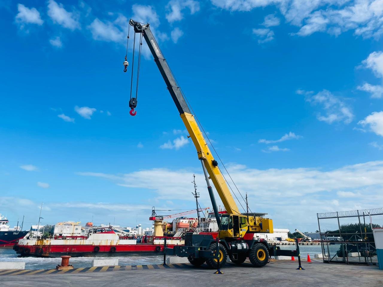 Grúa RT 50 Ton