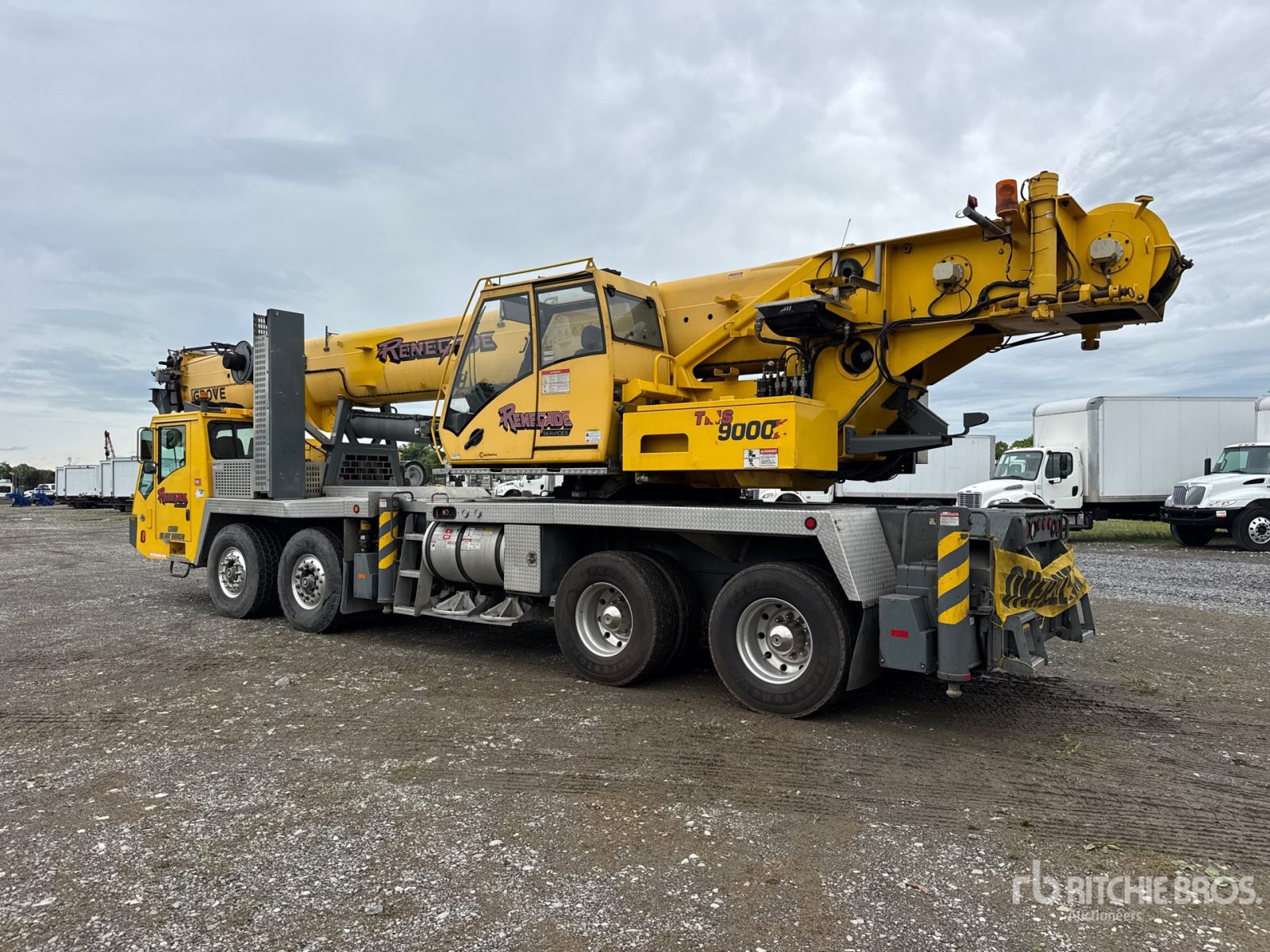 2013 Grove TMS9000E 110 ton 8x4x4 Camión grúa hidráulico
