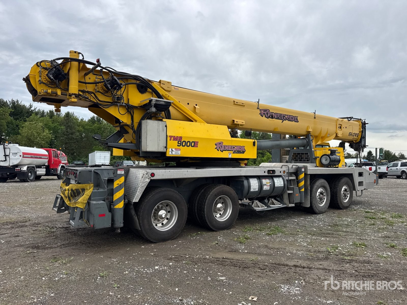2013 Grove TMS9000E 110 ton 8x4x4 Camión grúa hidráulico