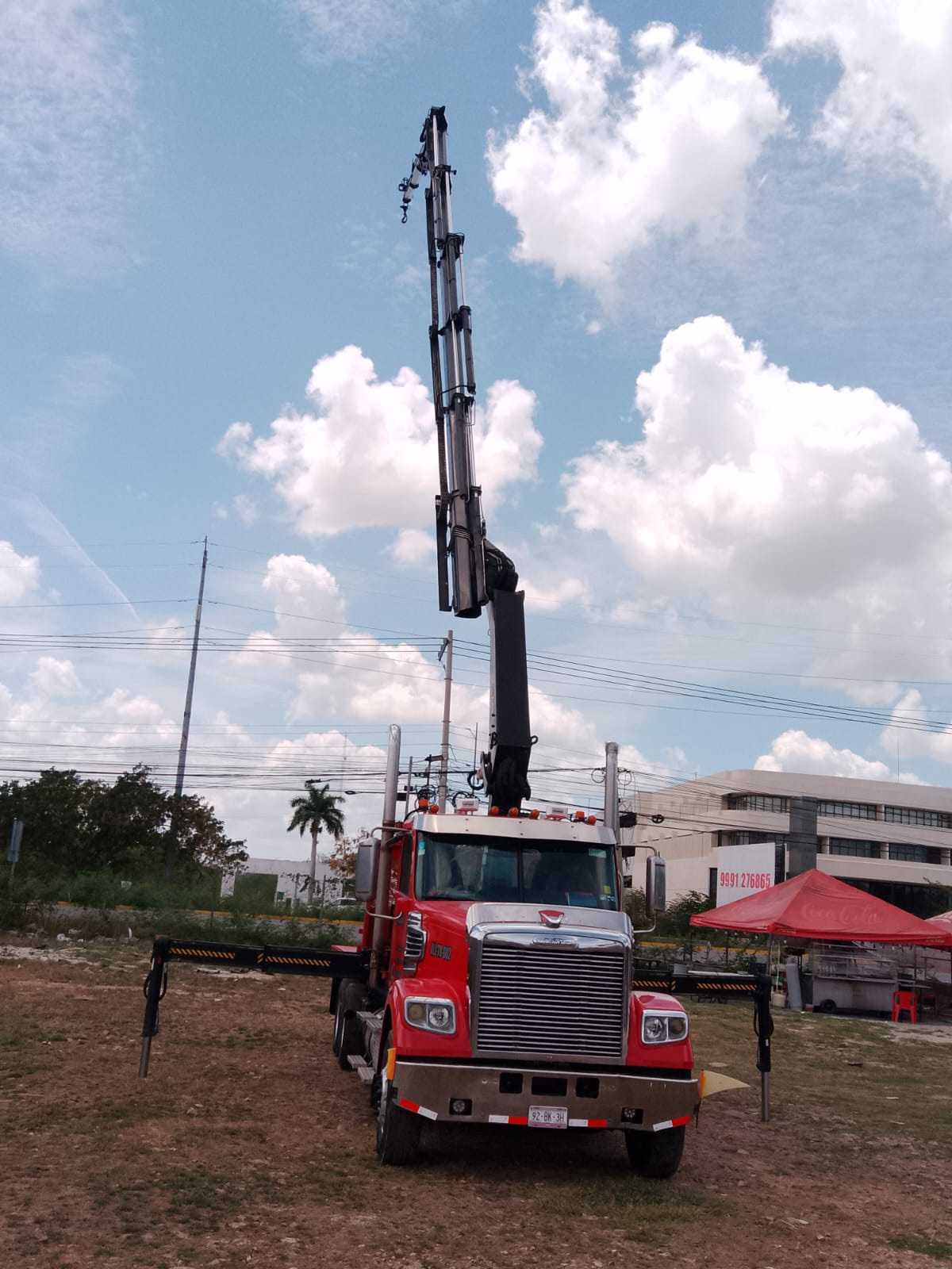 Grúa articulada HIAB de 10 Ton