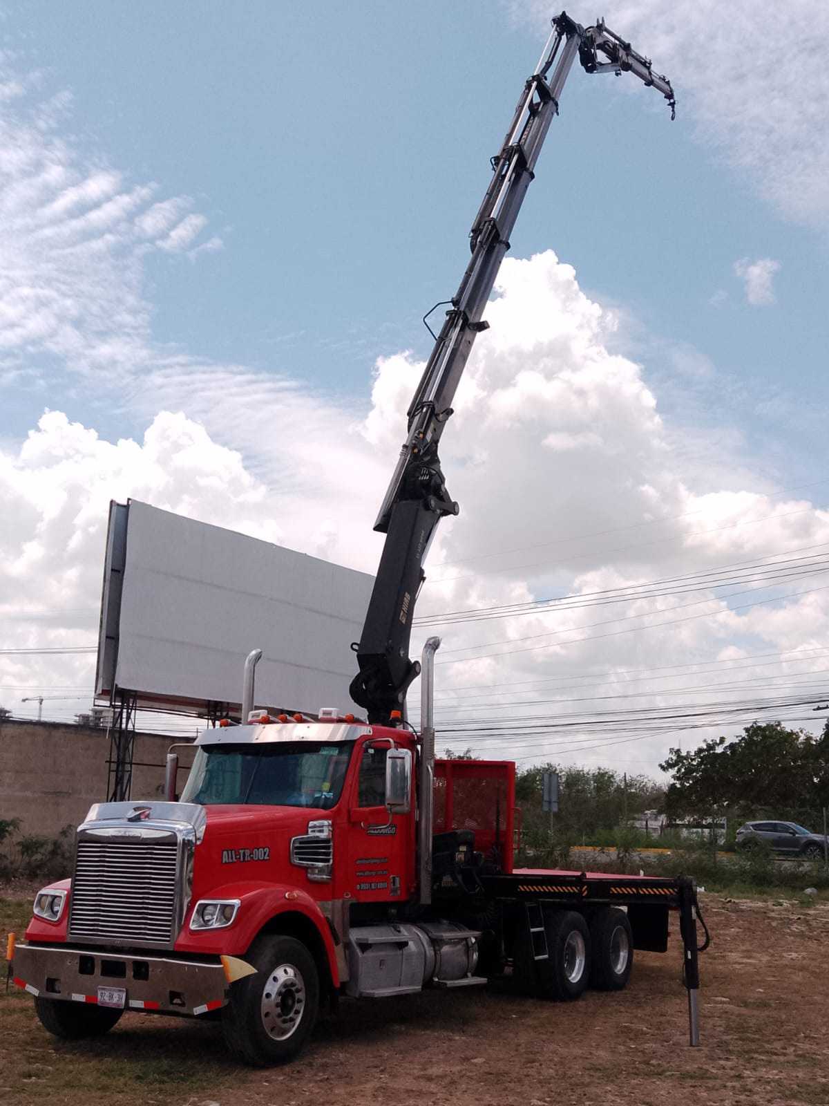 Grúa articulada HIAB de 10 Ton