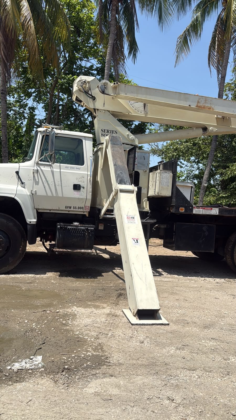 Grúa Titán National Crane 800C 20 toneladas sobre camión